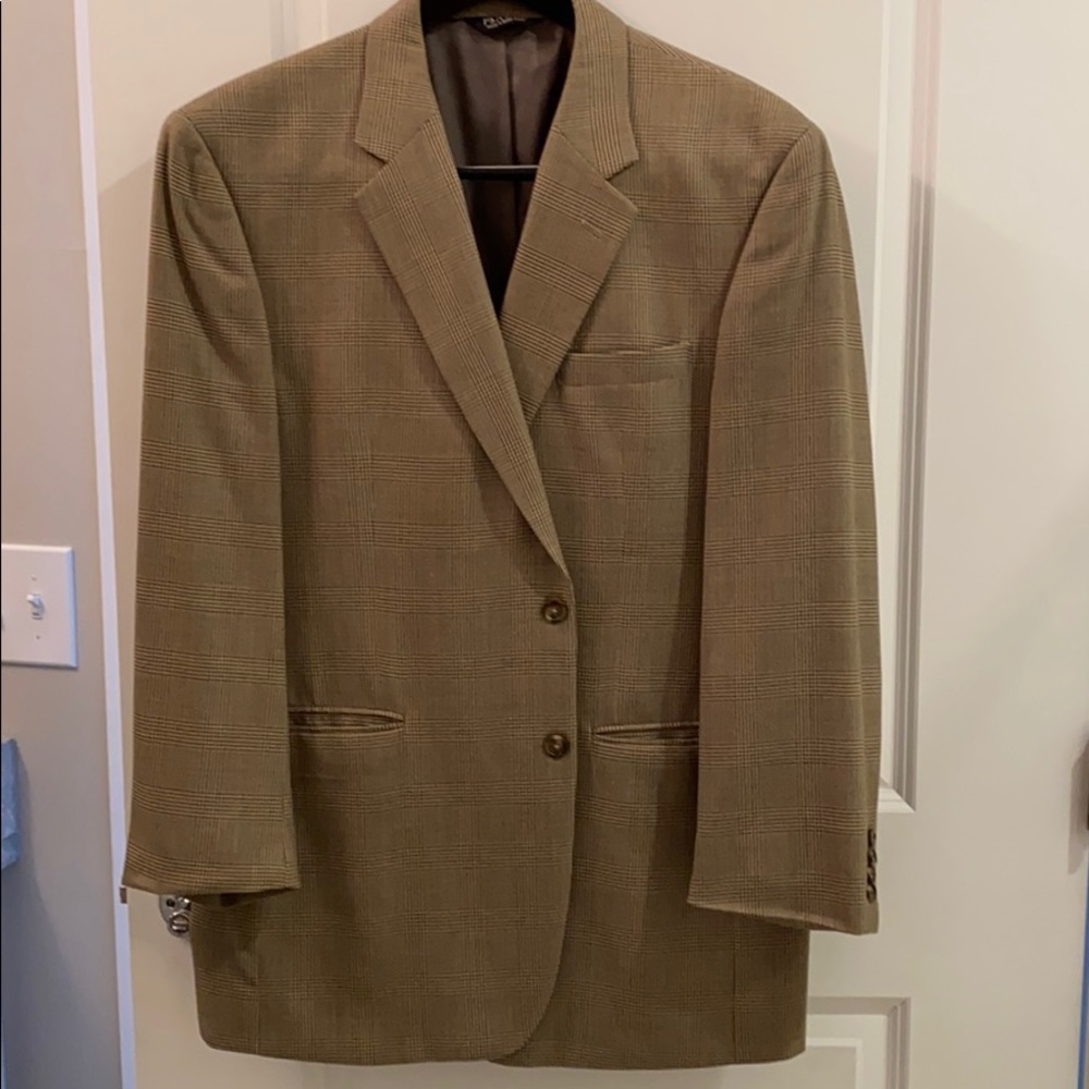 Men’s wool/silk blazer